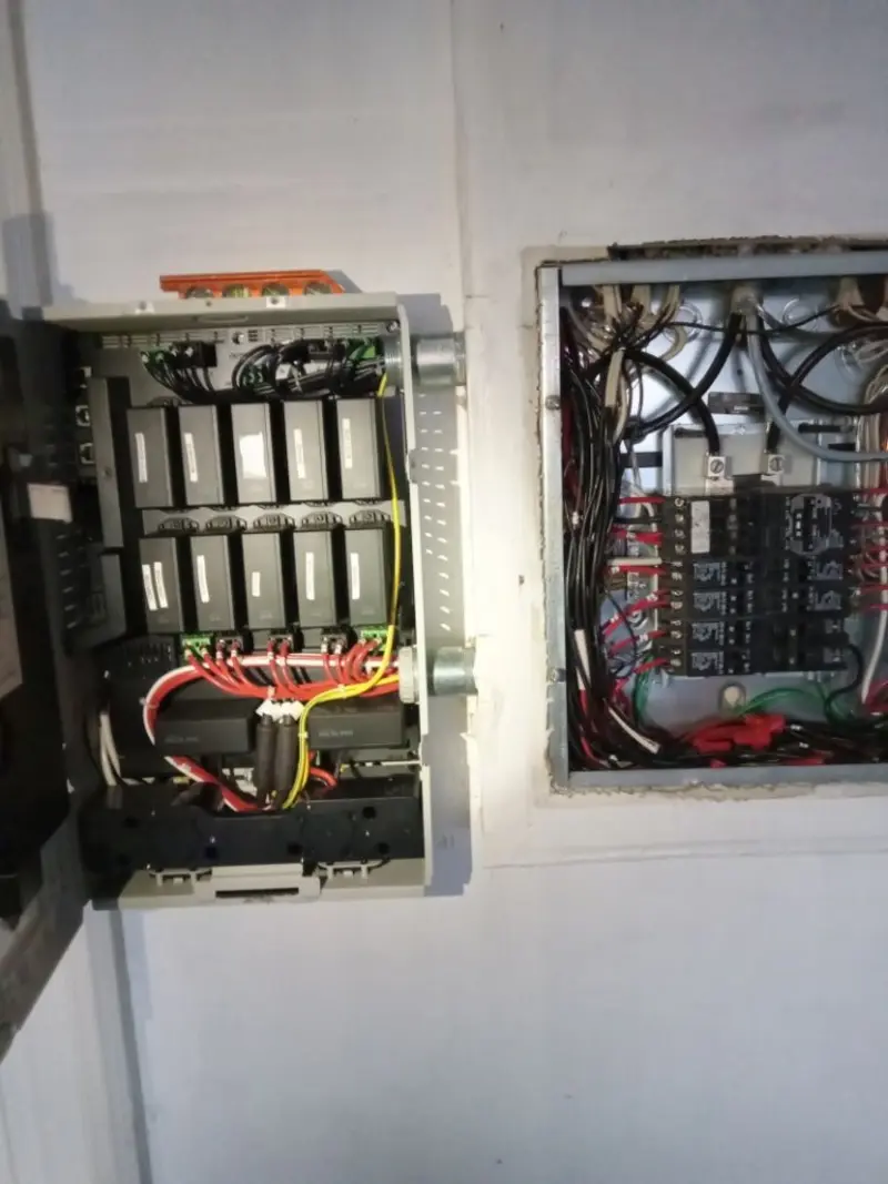 Electrical panel upgrade completed for Carbon Monoxide Detector Installation in Oak Harbor
